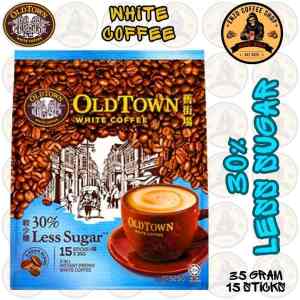 OldTown Ipoh White Coffee 3in1 30% Less Sugar Instant Coffee Drink 35 Gram 15 Sticks