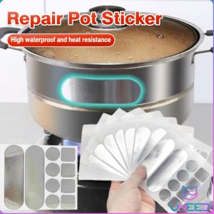 Need Repair Pot Patches Sticker Kit Stainless Steel Repair Waterproof High Temperature Resistance