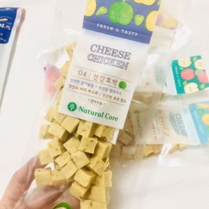 <Ready Stock>[TRIAL PACK AVAILABLE] Korea Natural Core Pet Snacks Cheese Cubes Apple Carrot Sweet Potato Pumpkin Dog