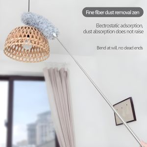 Kemoceng Teleskopik 28 Meter Microfiber Magnet Debu bisa tekuk FHLC