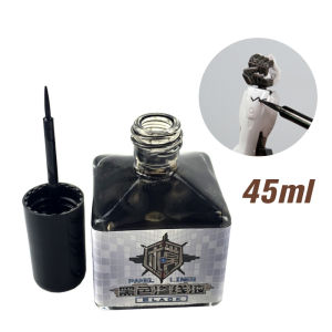 Water-Base Panel Liner 45ml Black Model Ink For Gundam Hobby Fine Nib