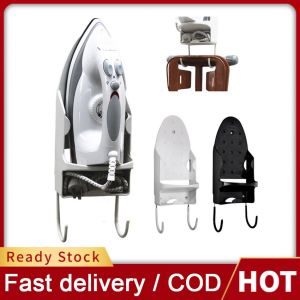 Multifunction Iron Stand Dryer Stand Flat Iron Wall Plate Holder Hanger Electric Iron Hanger