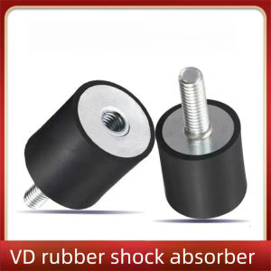 VD Type Industrial Rubber Shock Absorber Internal External Threaded Metal Core Structure High-Efficiency Vibration Insulation Shockproof Silent Cushioning Accessories