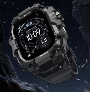 Strap + Metal Case For Apple Watch Ultra 3 2 Bands 49mm 46mm 45mm 44mm Tactical Bracelet Cover For iwatch 11 10 9 8 7 6 5 SE 3