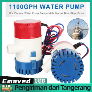 Pompa Air Celup Bilge Pump 1100GPH CH8028 DC 12V Submersible Pump Mini Serbaguna