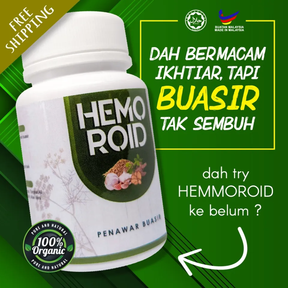 Antiphlogistic Hemoroid Ubat Buasir Mujarab Krim Buasir Treatment