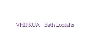 3 Pack Bath Loofah Shower with Soap Bags Dual-Use Exfoliating Bath Sponges Soap Saver for Women & Men Gentle Body Scrubber (White Gray Purple)