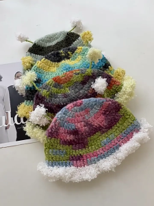 Fisherman Hat Trendy Girls Bucket Hat Autumn Winter Headwear Outdoor Activity for Daily Use and Special Occasion