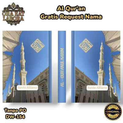 Al-Quran Hafazan 8 Blok Warna Gratis Request Custom Nama Perkata Latin A5 Terjemahan Tajwid Warna