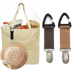 DGFDF ถอดออกได้ สำหรับผู้หญิง อุปกรณ์เดินป่ากลางแจ้ง Carabiner ตั้งแคมป์ คลิปหนีบเข็มขัด เข็มขัดหัวเข็มขัด แคลมป์ยืดหยุ่น คลิปหนีบถุงมือเด็ก คลิปหนีบหมวก คลิปหมวกฟาง คลิปหมวกยืดหยุ่น ตะขอกุญแจกระเป๋าเป้สะพายหลัง สายกระเป๋าปรับได้