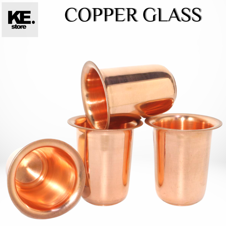 Pure Copper Tumbler /Copper Tumbler Sets /Drinkware Lazada