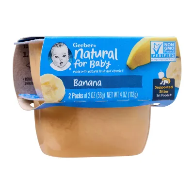 Gerber 1st Foods Banana Baby Food 6+M