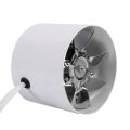 6 Inch Inline Duct Fan Air Ventilator Metal Pipe Ventilation Exhaust Fan Mini Extractor Wall Fan. 