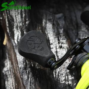 Họa tiết đầu lâu xử lý Rocker Knob bìa chống trượt ống cuộn dây câu trang trí knobs Bìa EVA cho ống cuộn dây câu DIY