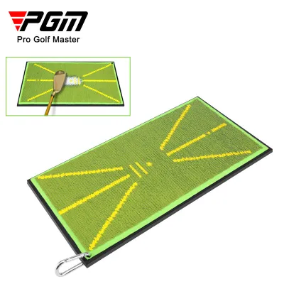 PGM Golf Training Mat For Swing Golf Mat Hitting Pad Beginners Golf Practice Wood Wedges Iron Glubs Training Aid DJD038