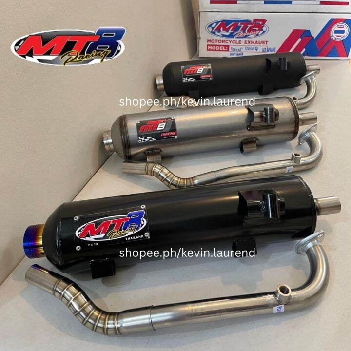 MT8 Pipe PCX 160 Honda Stainless Tip / Titanium Tip / Ratlook PCX160 ...