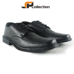 Promo Diskon Sepatu Pantofel Tali Oxford Pria Laki-Laki Cowok Murah Kulit PU Asli Premium Original Terbaik Terlaris Untuk Kerja Kantor Formal Hitam Black Terbaru 2022 Foto Asli Real Pict Amanah Bisa Cod Bayar Ditempat Size Ukuran 38 39 40 41 42 43 MDT 01