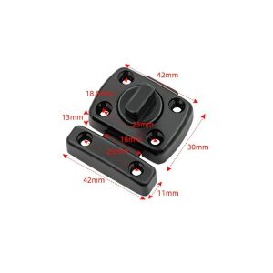 Chốt khóa cửa loại vặn then cửa bằng thép không gỉ