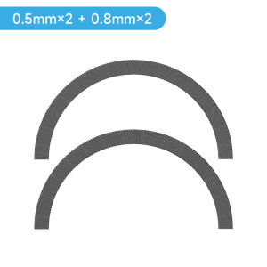 Hagibis Dust Mesh Filter for Mac mini M4/M4 Pro 2024 Dustproof Cover Net 4PCS Cooler Fan Dust Filter Computer Mesh PVC Cover