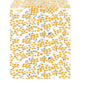 Table Runner Enhances Table Setting With Its Color Design Polyester Tablecloth For Festival Occasion