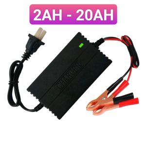 Bộ sạc bình ắc quy 12v. Nạp bình xe máy ô tô 2AH - 20AH tự điều chỉnh dòng sạc bảo vệ chống phồng bình - limo