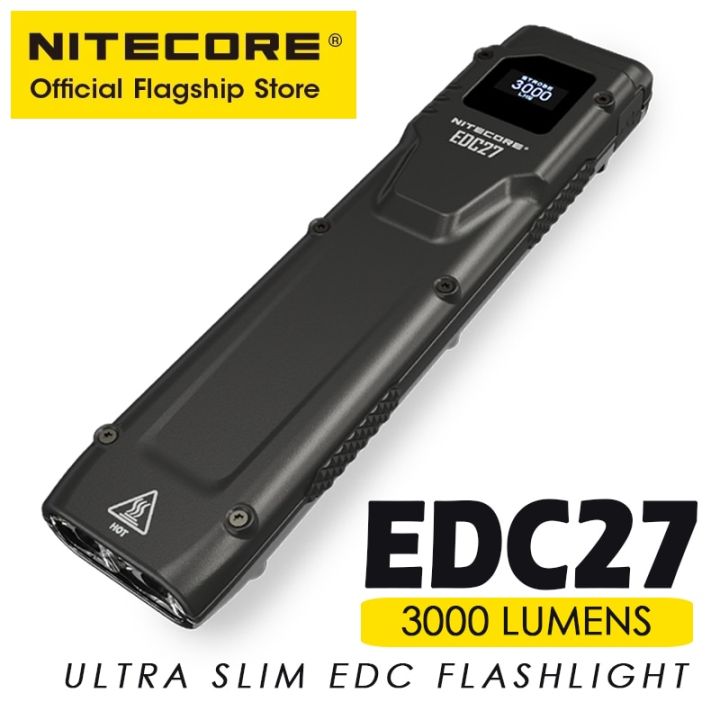 Nitecore EDC27 Every Day Carry Rechargeable Flashlight - 3000 Lumen