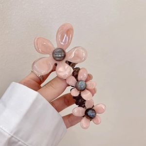 Spiral High Elastic Star Hair Rope Head Rope Flower hair Band Hair Ring Rubber Band Headdress