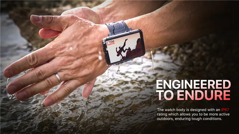 PQODG DM100 inch 4G Smart Watch Android 3GB 32GB