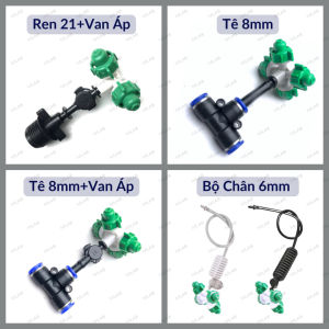 Các loại béc tưới phun sương cho hệ thống tưới - Chất liệu nhựa cao cấp - hiệu quả cho cây trồng