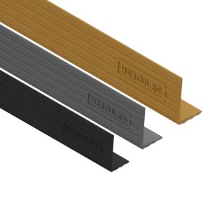 Karpet Ujung Anak Tangga / Rubber Stair Nose - Hercules 5pcs