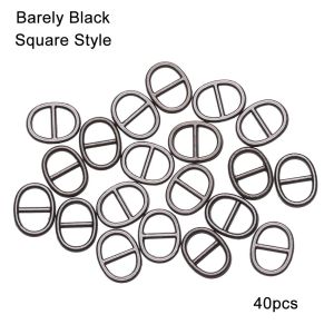 UFANSM 20/40pcs 5mm/6mm Stuffed Toys 4 colors Diy Dolls Buckles Tri-glide Buckle Doll Bags Accessories Belt Buttons