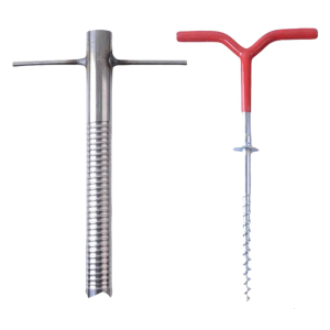 Mặt đất ngoài trời Lều cắm trại Cổ Phần Neo chốt windproofed Lều Cổ Phần cho môi trường mùa đông