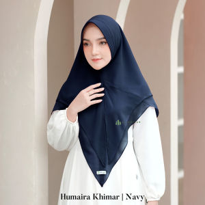 ALYAHIJAB by Naja - Humaira Khimar Polos Dewasa Allsize Ceruty Babydoll  Pad Semi Antem