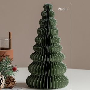 ThaiWOW ตกแต่งคริสต์มาสตกแต่งต้นคริสต์มาสตกแต่งเดสก์ท็อป 2026 รูปแบบใหม่คริสต์มาส โอริกามิ ตกแต่งฉากอุปกรณ์ประกอบฉาก ยิง