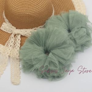 SCRUNCHIE JUMBO SATIN / SCRUNCHIE HIJAB / SCRUNCHIE BIG SIZE