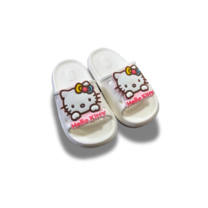 Hello Kitty Slippers for Kids Sizes 24-29 Old Color Light Pink Pink Violet White With Anti Slip Bottom Sole