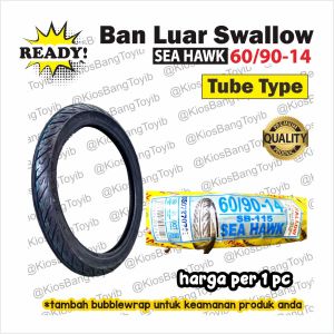 Ban Luar Matic Modifikasi Tube Type 60/90-14 SWALLOW Motif Sea Hawk