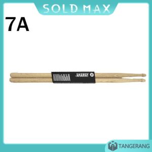 2pcs Set Stick Drum Professional 5A 7A Stik Drum Maple Import Kualitas Tinggi Untuk Drummer