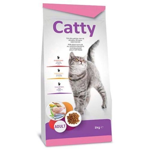 Catty Adult Cat Food With Chicken 1kg | Lazada