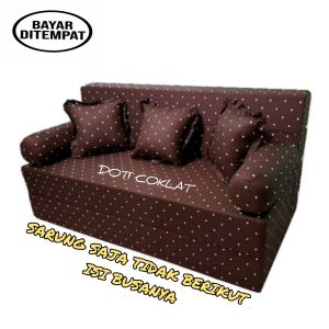 Sarung Sofabed Inoac Tebal 20cm No 1 2 3 4 / Sprei Resleting kasur busa Sofa bed