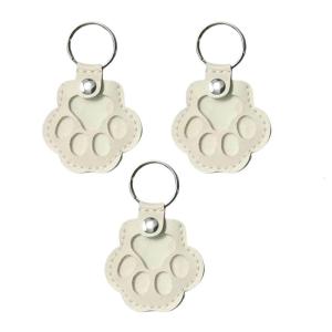 Đa chức năng da lông thú cưng Catcher Keychain trang trí lông thú cưng Keyring Phụ kiện cho các phím và túi xách