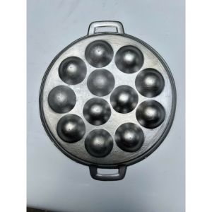 Chảo Bánh Khọt Chống Dính Huỳnh Anh 7/8/12 Lỗ Kèm Nắp – Chảo Đổ Bánh Mini Hai Quai Tiện Dụng
