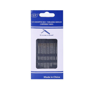 34 cái mắt to bộ chỉ khâu với hộp lưu trữ threader thimble đường may Ripper sợi bông Bộ phụ kiện may