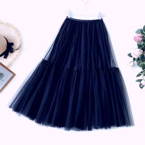 ROK TUTU MUTIARA WANITA PANJANG DEWASA BAHAN TILE IMPORT (JESIKA)