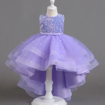 Buy Gown For 7th Birthday Girl Purple online Lazada .ph