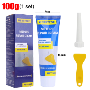 Wall Repair Agent Waterproof Mildewproof Wall Repair Paste Kit with Scraper Bathroom Crack Mending Agent Scratches Fix Adhesive