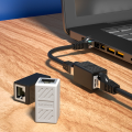 ข้อต่อสายแลน ข้อต่อ RJ45 หัวต่อRJ45 ตัวเชื่อมสาย Lan หัวต่อเพิ่มความยาวสายแลน cable conector. 