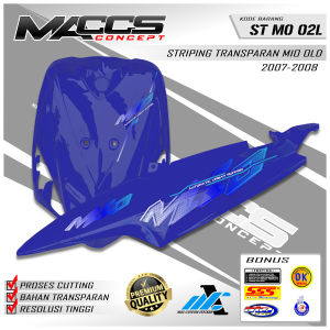 STIKER STRIPING TRANSPARAN MIO OLD MAXDECAL NEW DESIGN MIO OLD KODE ST MO 02
