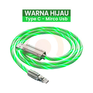 [RO ACC] NANVAN NVN-KD50 LAMPU KABEL DATA CHARGER CASAN MICRO USB / TYPE TIPE C FOR IPHONE FAST CHARGING ALL TIPE HP