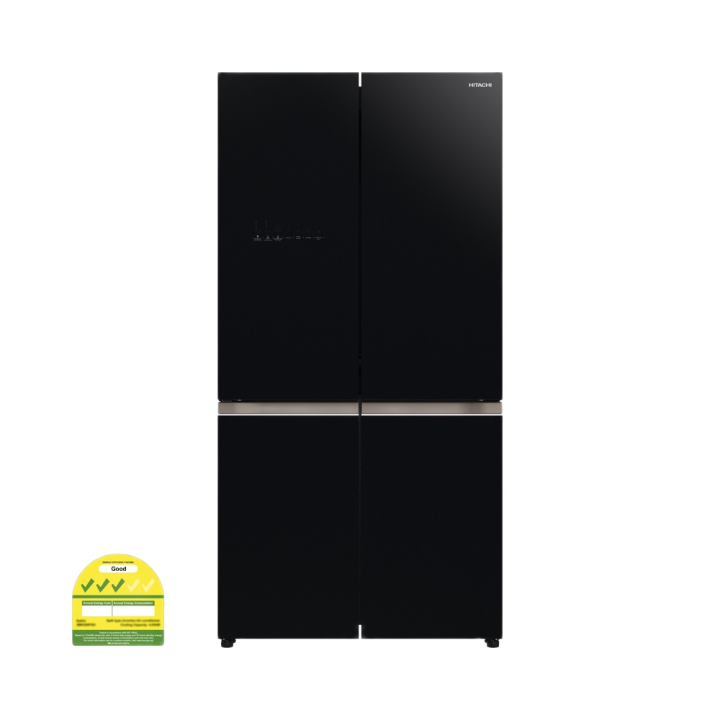 [BULKY] HITACHI RWB640V0MS 569L 4 DOOR FRENCH BOTTOM FREEZER FRIDGE